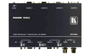 DISTRIBUTORE SWITCHER VGA 2 IN - 4 OUT 